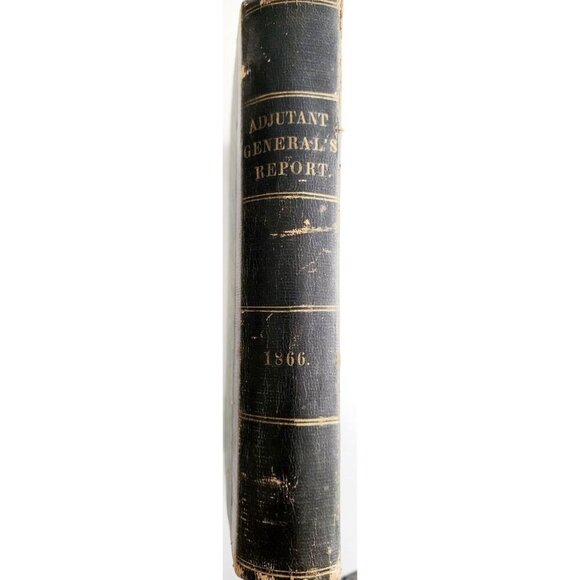 1867 Adjutant General's Report 1866 Civil War State Of Maine 1st Edition SHBS1 - Picture 6 of 6
